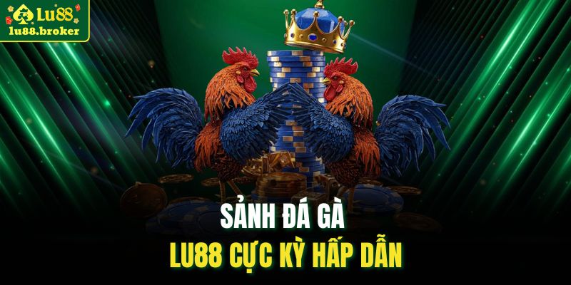 Sảnh đá gà LU88 cực kỳ hấp dẫn